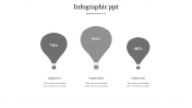 Fantastic Infographic PPT Presentation with Three Nodes