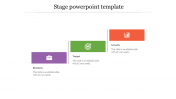 Attractive Stage PowerPoint Template For Presentation