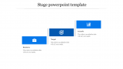 Make Use Of Our Stage PowerPoint Template Presentation
