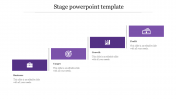 Use Our Stage PowerPoint Template For Presentation Slide