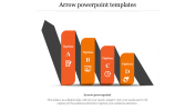 Arrows Design PowerPoint Templates For Presentation
