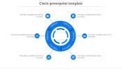 Creative Circle PowerPoint Template For Presentation