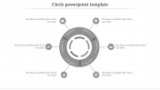 Creative Circle PowerPoint Template For Presentation