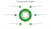 Make Use Of Our Circle PowerPoint Template Presentation