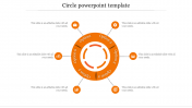Attractive Circle PowerPoint Template For Presentation