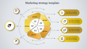 Awesome Marketing Strategy Template For Presentation