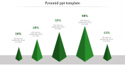 Simple Pyramid PPT Template PowerPoint For Presentation