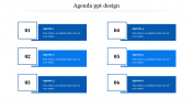 Editable Agenda PPT Design PowerPoint For Presentation