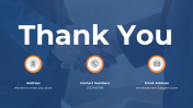 Unique Thank You PowerPoint And Google Slides Template