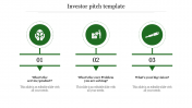 Investor Pitch Template With Circle Design For Presentation