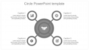 Infographics Circle PowerPoint Template For Presentation