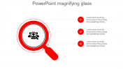 Creative PowerPoint Magnifying Glass For Presentation