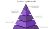 Be Ready To Use Pyramid PPT Template Presentation