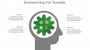Best Idea For Brainstorming PPT Template For Presentation