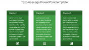 text message powerpoint template presentation