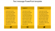 text message powerpoint template for corporate