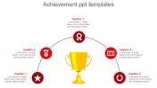 Circle Achievement PPT Templates For Presentation Slide