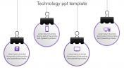Attractive Technology PPT Template For Business Presentation