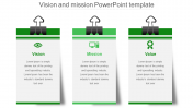 Get Vision And Mission PowerPoint Template Presentation