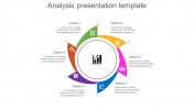 Awesome Analysis Presentation Template with Six Nodes
