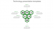 Technology Presentation Templates Pyramid Shape Slide