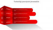 Four Step Technology PowerPoint Presentation Slide
