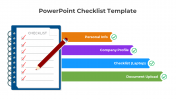 Easy To Use Checklist PowerPoint And Google Slides Template