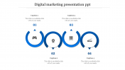 Creative Digital Marketing Presentation PPT  Slide