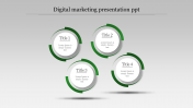 Creative Digital Marketing Presentation PPT Slide