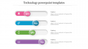Layered-Mixed Technology PowerPoint Templates