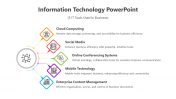 Information Technology PPT And Google Slides With 5 Options