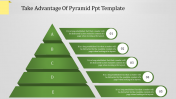 Concise Pyramid PPT Template Presentation and Google Slides