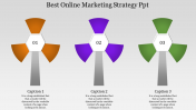 Our Predesigned Online Marketing Strategy PPT Slide