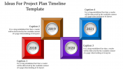 Creative Project Plan Timeline PPT Template & Google Slides