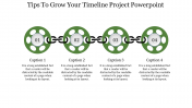 Highlighted Timeline Project PowerPoint Presentation	