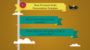 Editable Goals PowerPoint Template and Google Slides