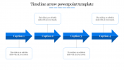 Creative Timeline Arrow PowerPoint Template Presentation