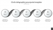 Circle Infographic PowerPoint Template for Presentation