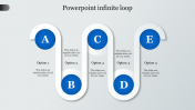 Affordable PowerPoint Infinite Loop With Five Nodes