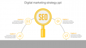 Attractive Digital Marketing Strategy PPT Slide Templates