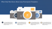 Easy PowerPoint Templates Presentation-Three Camera Model