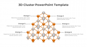 Optimize 3D Cluster PPT And Google Slides Template 