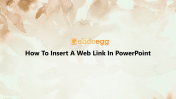 Guidance For How To Insert A Web Link In PowerPoint