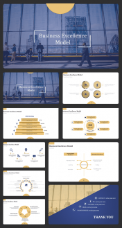 Company Business Profile Template and Google Slides Themes