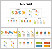 Tesla SWOT PPT Presentation and Google Slides Templates