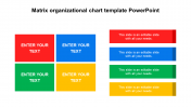 Matrix Organizational Chart Template PPT & Google Slides