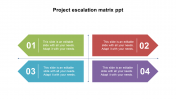 Project Escalation Matrix PPT Template and Google Slides