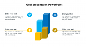 Attractive Goal Presentation PowerPoint Charts Template