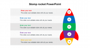 Attractive Stomp Rocket PowerPoint Template Presentation