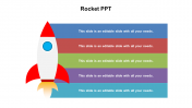 Innovative Rocket PPT PowerPoint Template Presentation